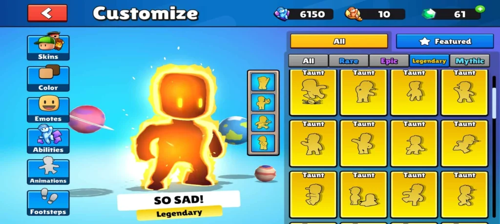 Stumble Guys Mod APK Unlocked  Emotes