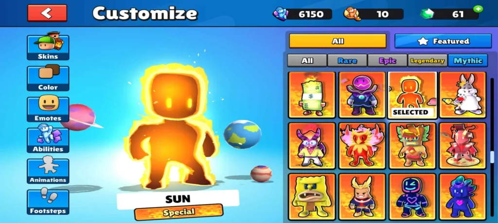 Stumble Guys Mod APK Unlocked Skins