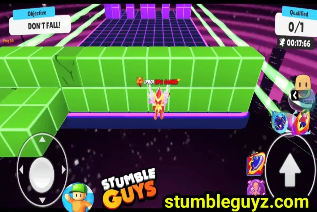 Stumble Guys MOD APK Solo Block Dash Gameplay